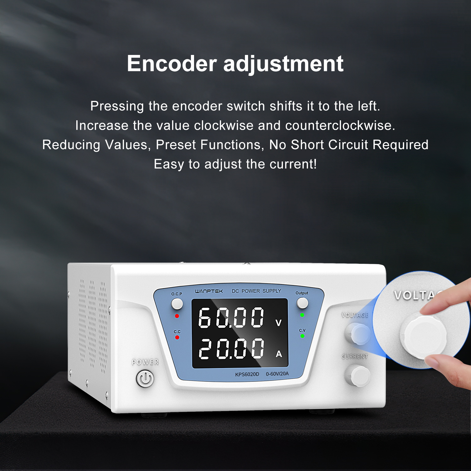 Wanptek Lab DC Power Supply Ad - High Power 60V 20A Bench Power Supply 评论和价格