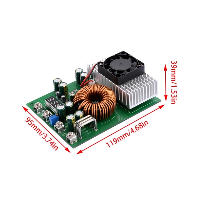 1000W 50A DC-DC Buck Converter - Step Down Dc Power Supply Module 1000W 评论和价格